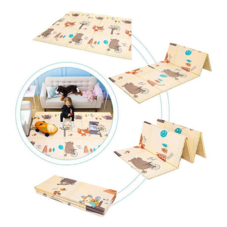 Alfombra Infantil Didactica Reversible Transportable 001