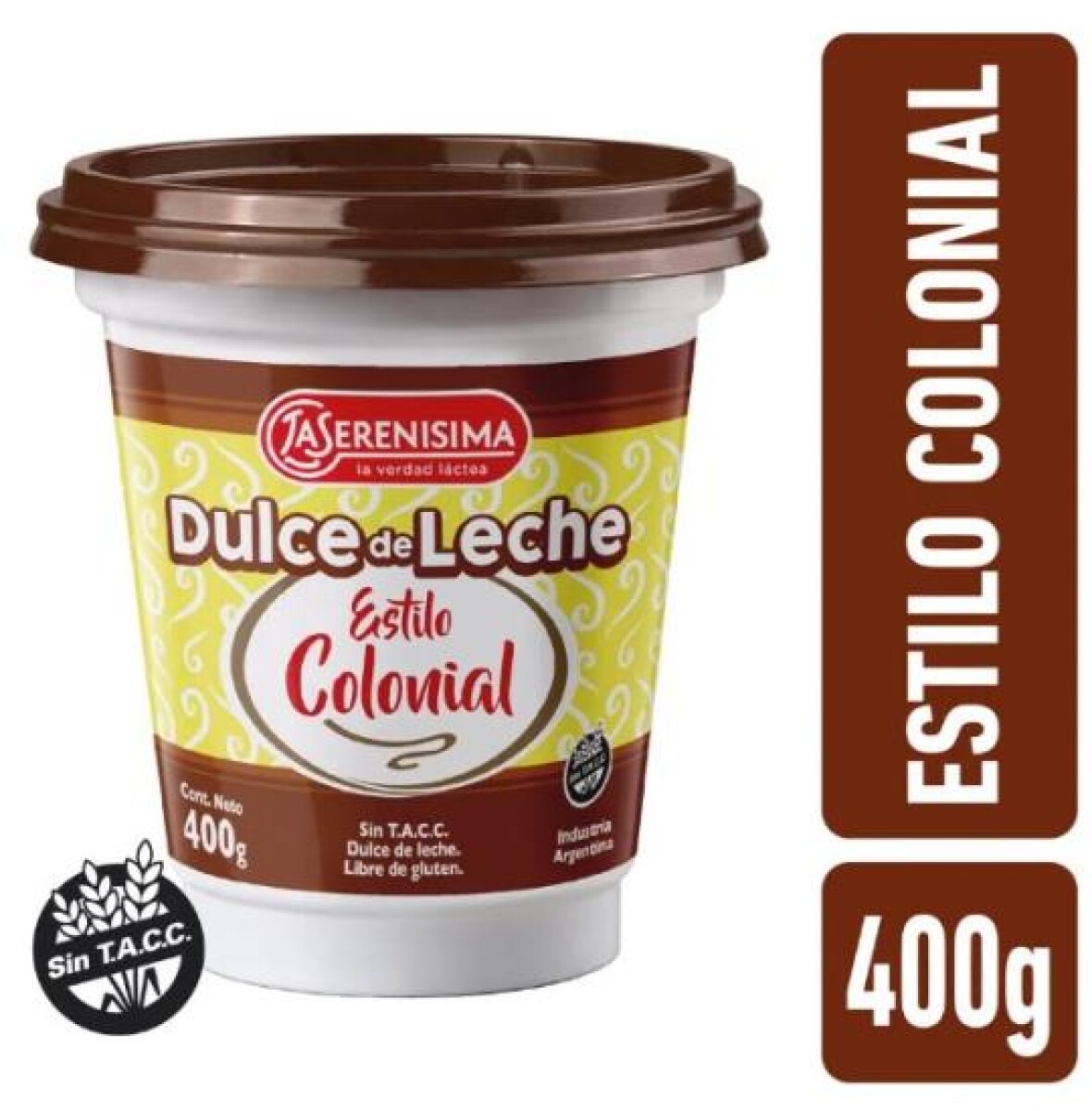 NAT-LA SERENISIMA DULCE DE LECHE 250G 