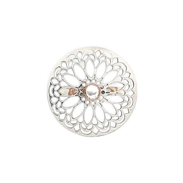 Anillo Flor-Plata 925-Sin Piedra-AN3148 sinpiedra