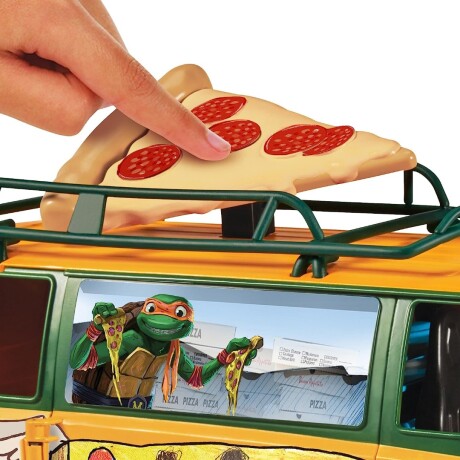 Vehículo Tortugas Ninja Pizza Van 001