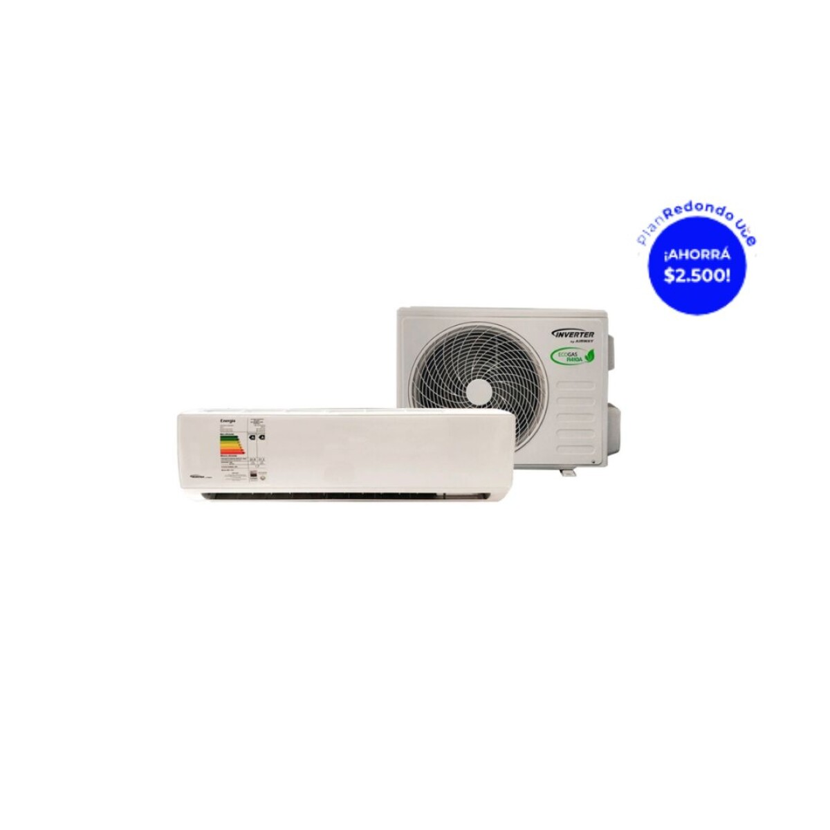 Aire Acondicionado De 24000 Btu Inverter Airway Doble A 