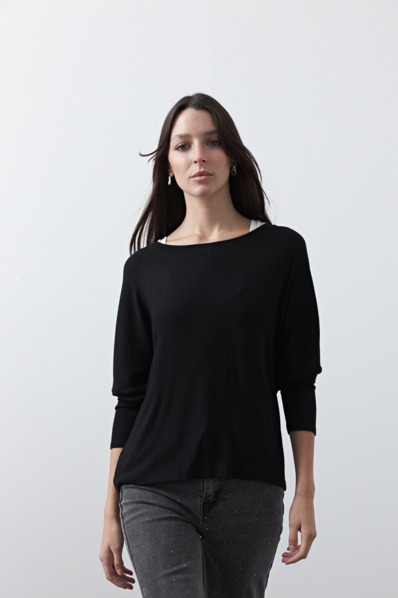 REMERA VALERIE Negro