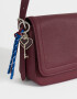 Bandoleras Bandolera Con Charm Burgundy - Rojo Vino