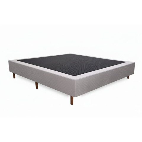 [OUTLET] Base box Barcelona 2 Plazas Tela Gris Suede Cuadriculada [SIN PATAS] [OUTLET] Base box Barcelona 2 Plazas Tela Gris Suede Cuadriculada [SIN PATAS]