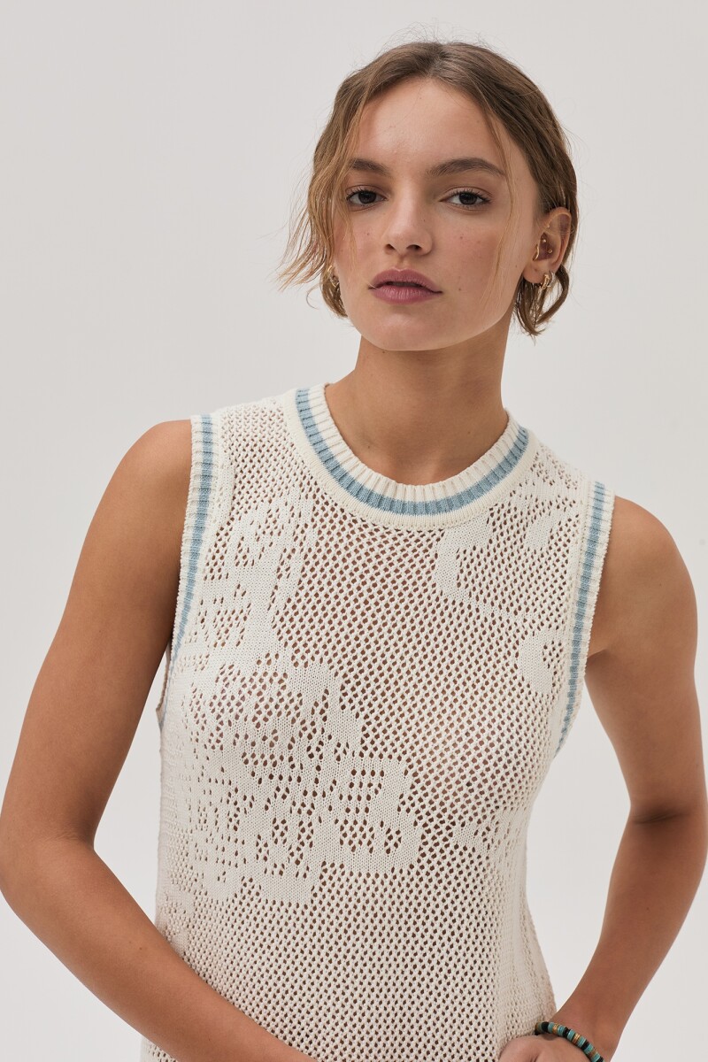 Vestido Acacia Crudo