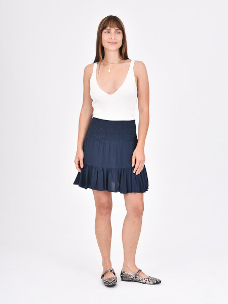 FALDA CANTI AZUL OSCURO