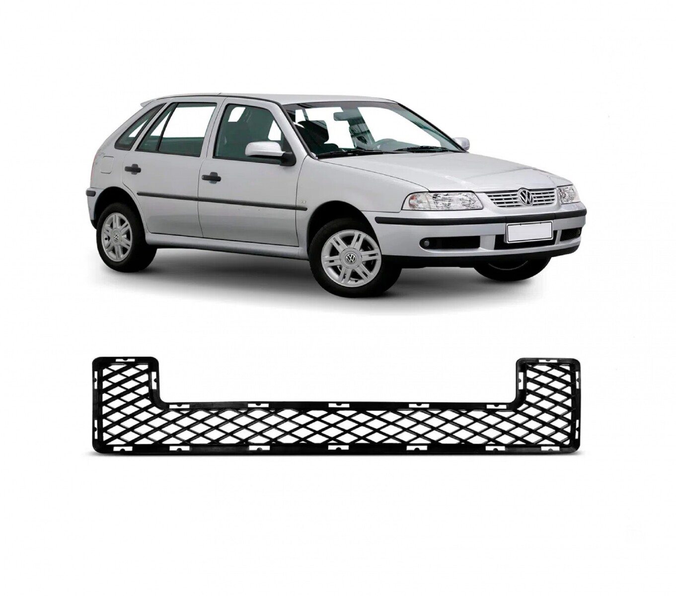 REJILLA DE PARAGOLPE CENTRAL GOL G3 FASE 1 99/03 