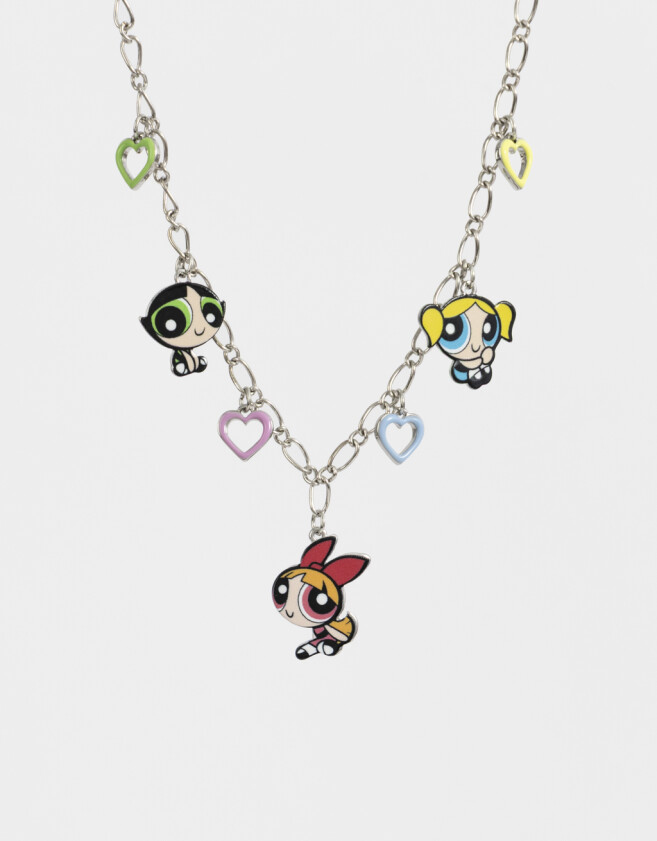 Collares Infantiles Collar Multicharm "chicas Superpoderosas" - Combinacion Multicolor