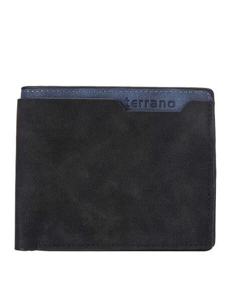 Billetera Vista Superior Negro