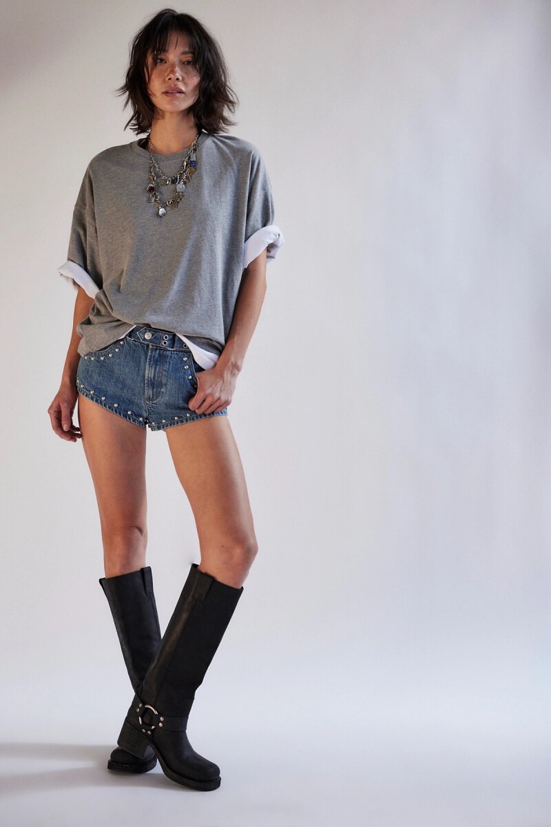 REMERA PERFECT OVERSIZED Gris