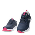 Championes de Mujer Topper Boro Iii Azul - Fucsia