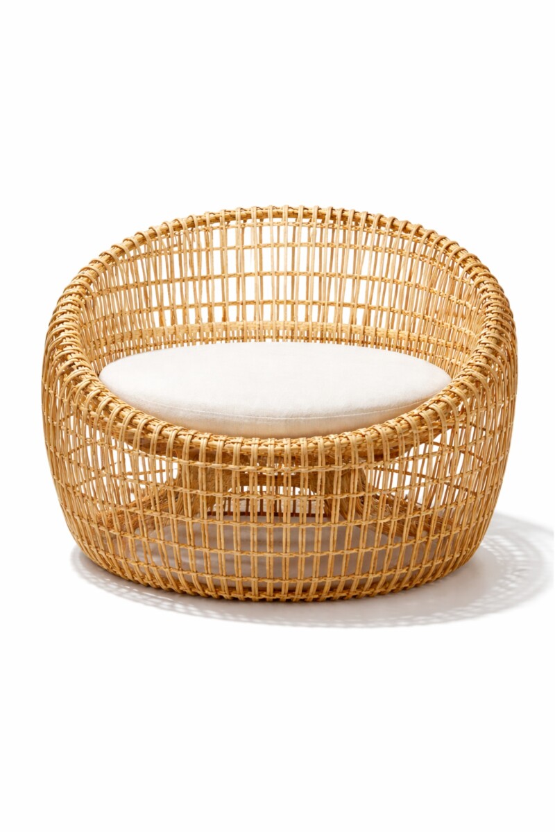 SILLON RATAN MALTA - NATURAL 