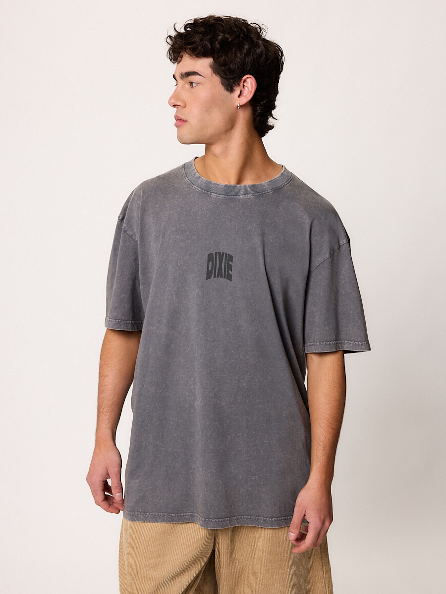 T-SHIRT M/C TRISHAR DIXIE Gris Piedra