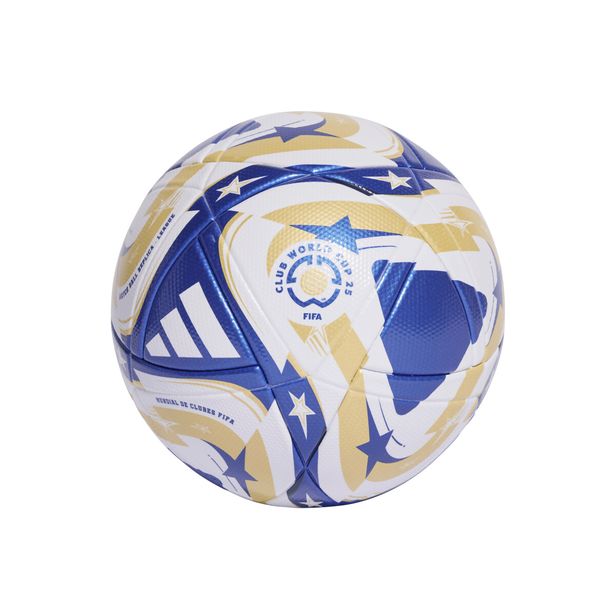 adidas PELOTA LEAGUE FINAL MUNDIAL DE CLUBES FIFA - Blue/Gold/White 
