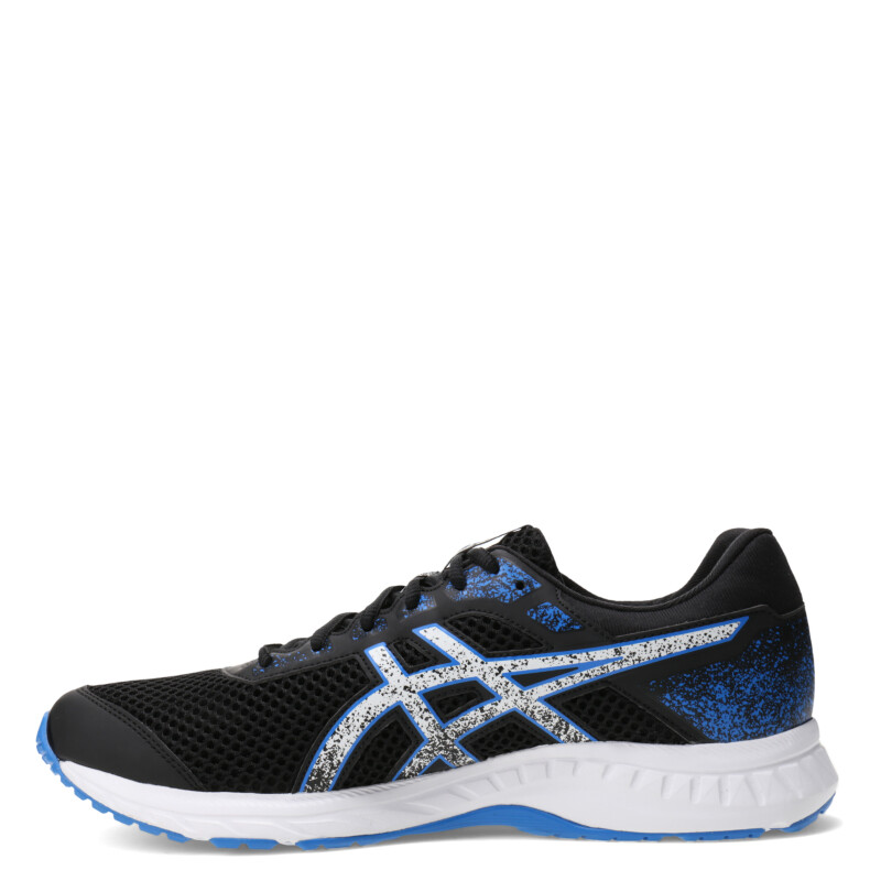 Championes de Hombre Asics Raiden 3 Negro - Azul - Blanco