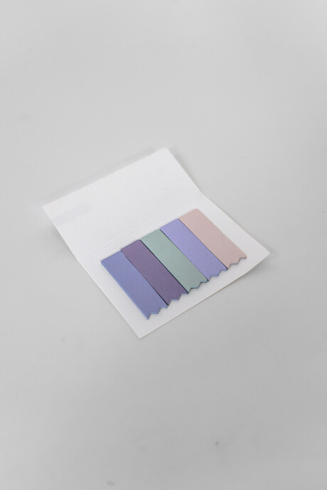 Post It Gama Color, X5 Colores. Mix Color Unico