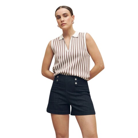 BERMUDA JANIS S-XXL INDIGO
