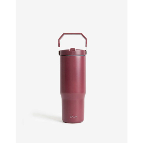 Vaso Metálico Rue Du Voyage Rojo Burdeaux