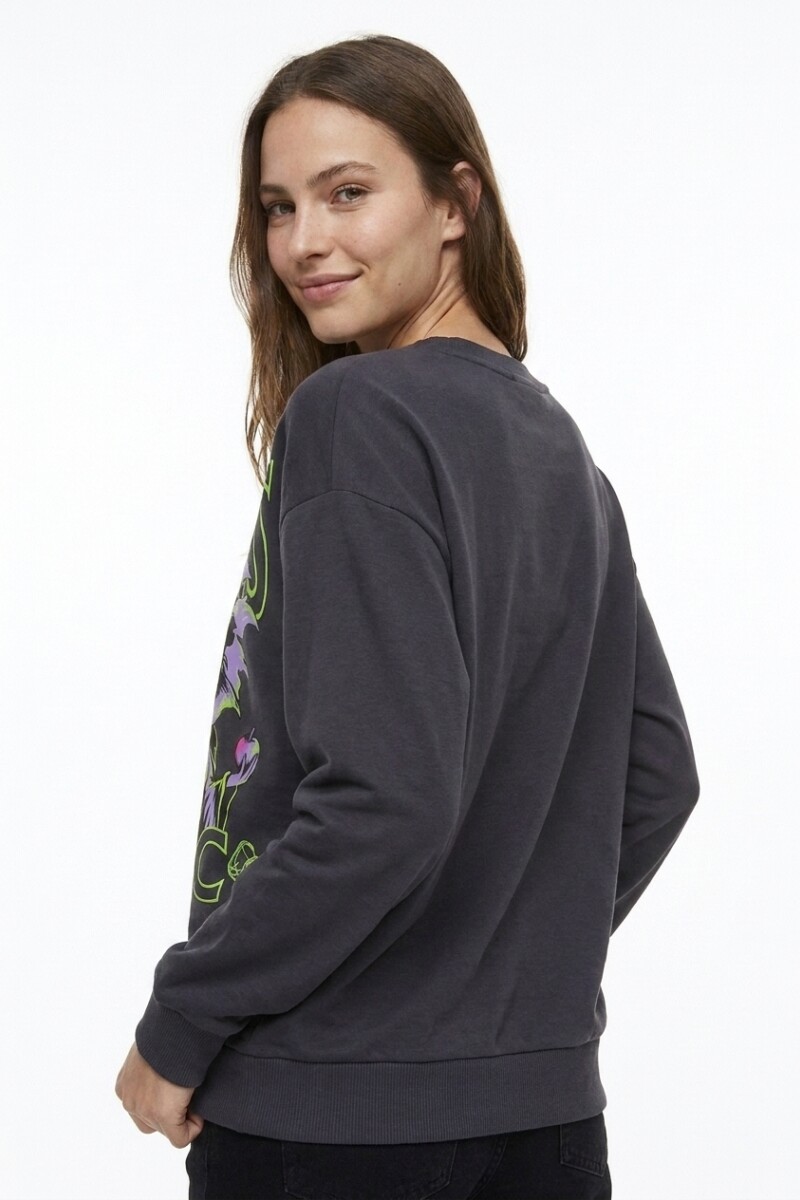 Buzo frisa m/l mujer VILLANAS GRIS OSCURO