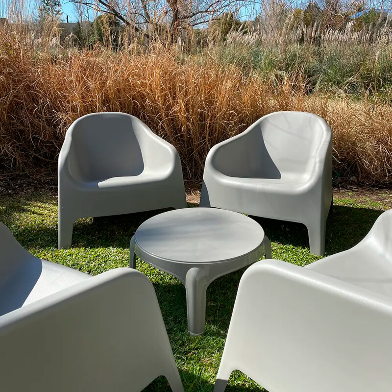 Set x2 Sillón Skarpo GRIS