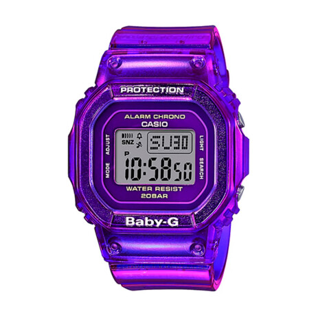 Reloj Baby-G Casio Deportivo Resina Violeta 0