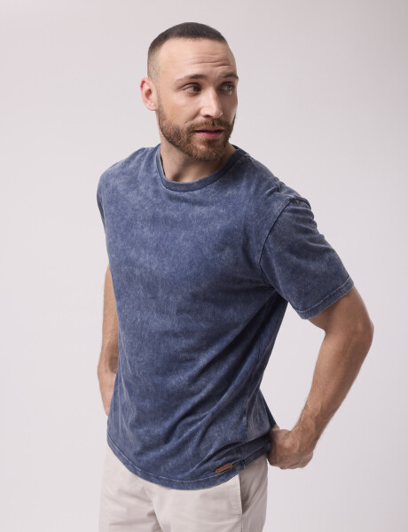 T-shirt nevada azul marino