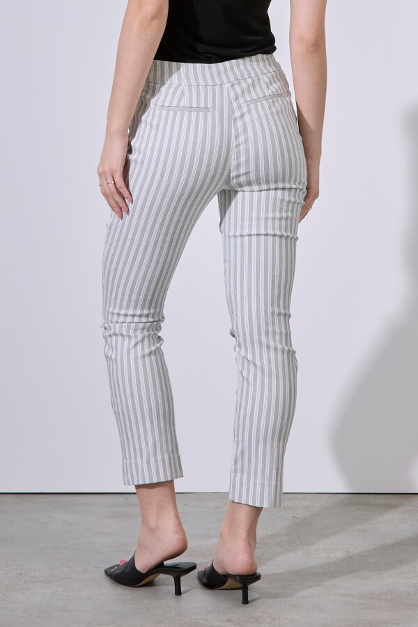 Pantalon Lineas Modelador GRIS/MULTI