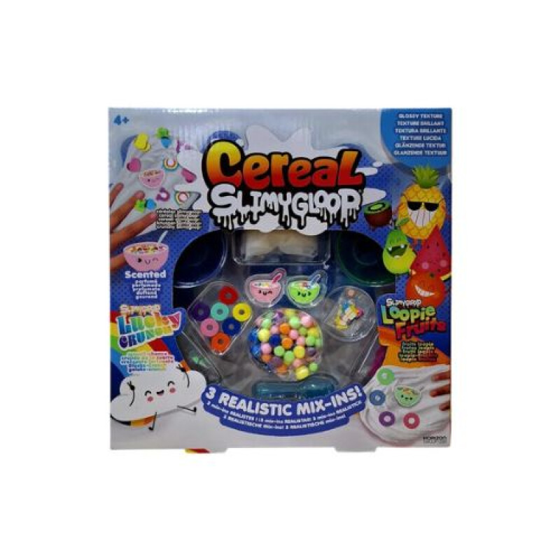 SlimyGloop Set de Tazon de Cereal Bowl Perfumado Slimygloop Set De Tazon De Cereal Bowl Perfumado