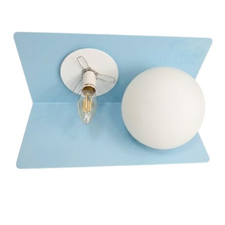 LUMINARIA DE PARED TODD Luminaria de Pared Todd Azul