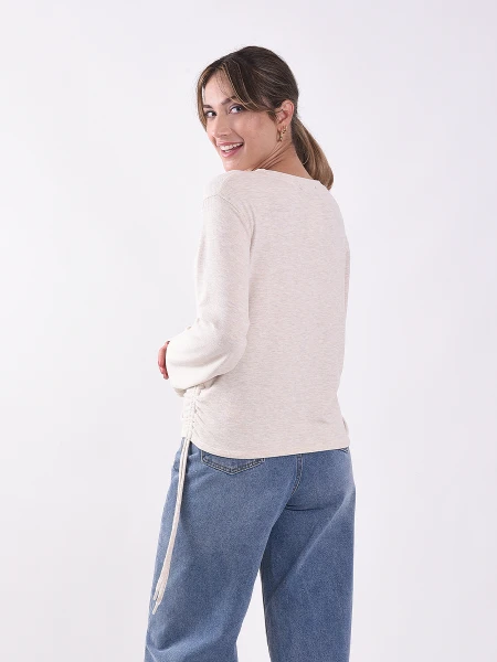 REMERA KAREN BEIGE CLARO