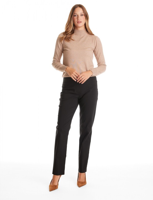 Pantalon Pull On NEGRO