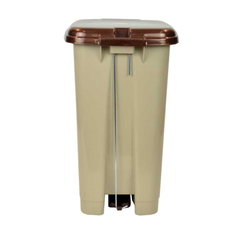 Tarro de residuos 25L con pedal BEIGE