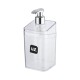 Dispensador de jabón 350ml TRANSPARENTE
