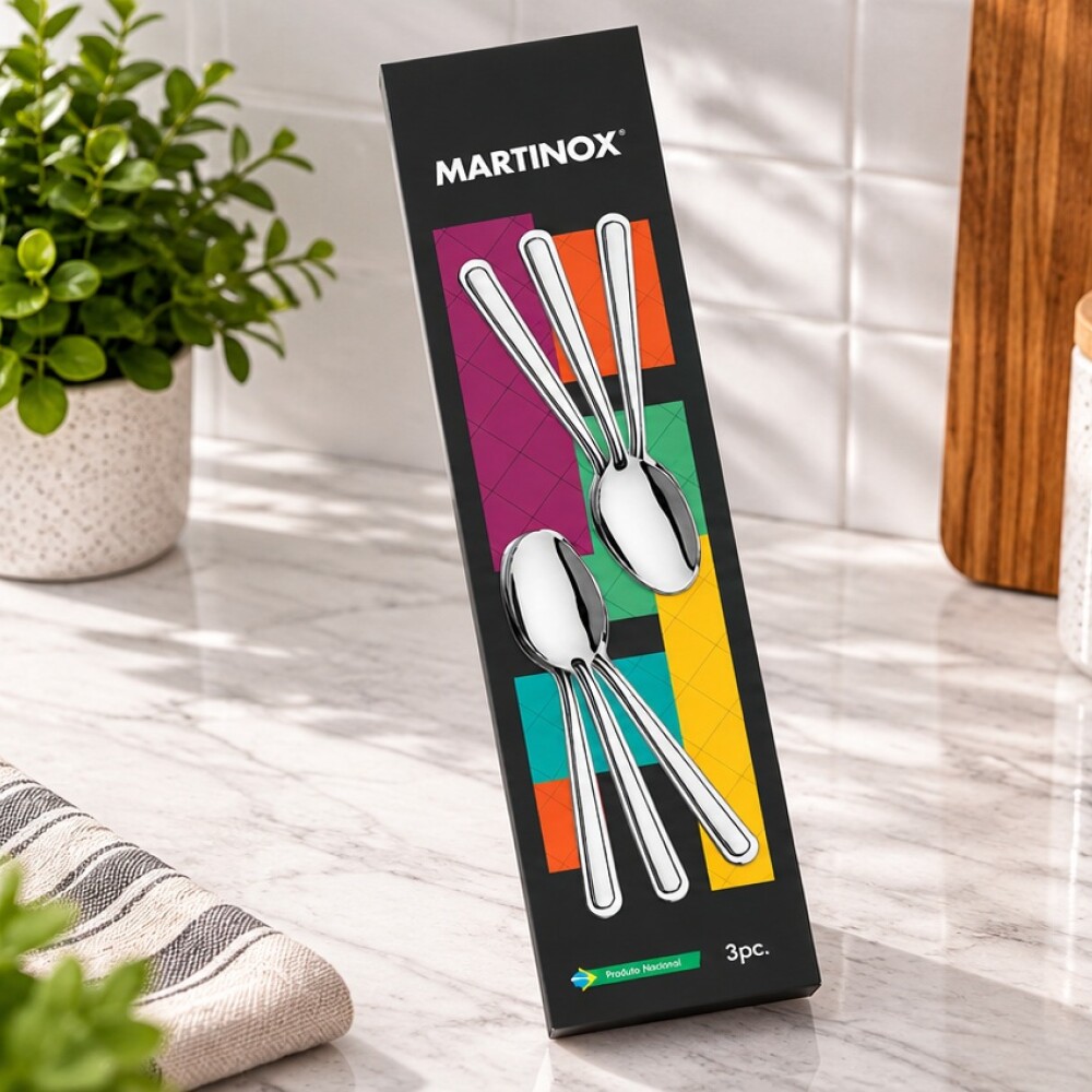 Martinox Verao Set 6 cucharas te acero 50645 Martinox Verao Set 6 cucharas te acero 50645