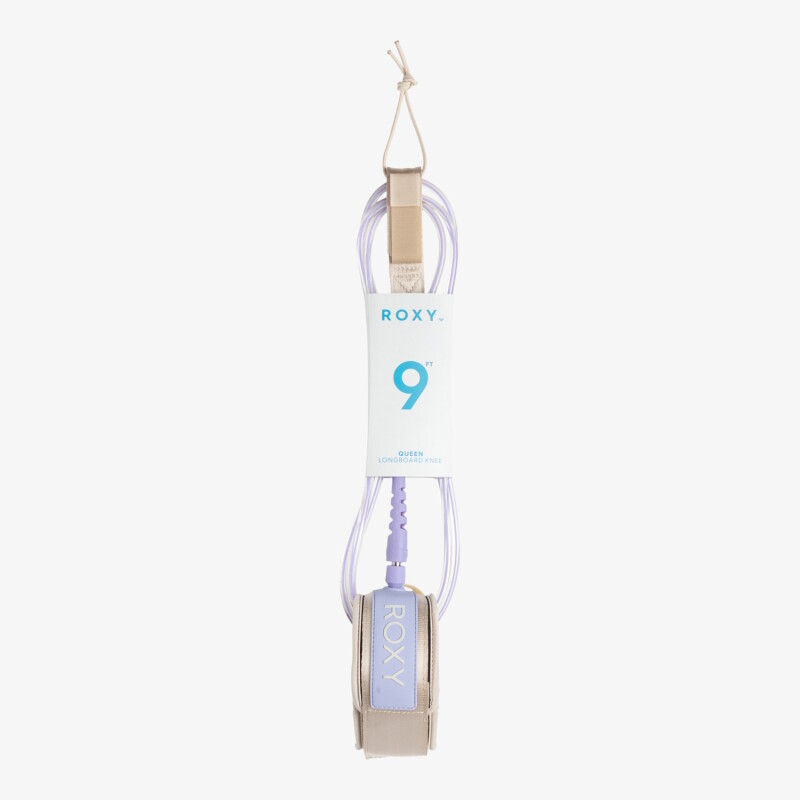 Leash - Roxy - Elite Line Up 9.0 Longboard Queen - Rodilla - Violeta/Blanco