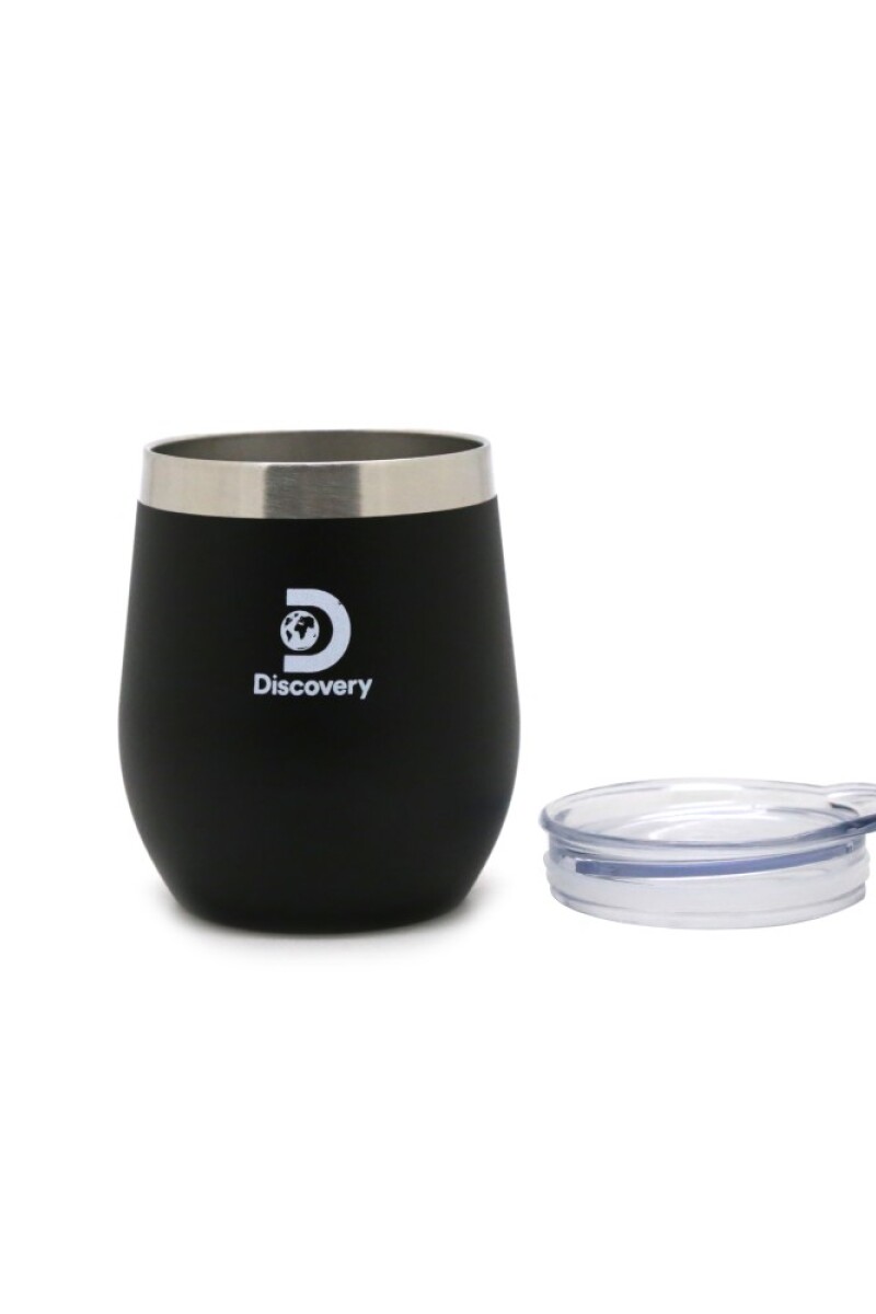 Mate y tapa de Acero Negro - Discovery Negro