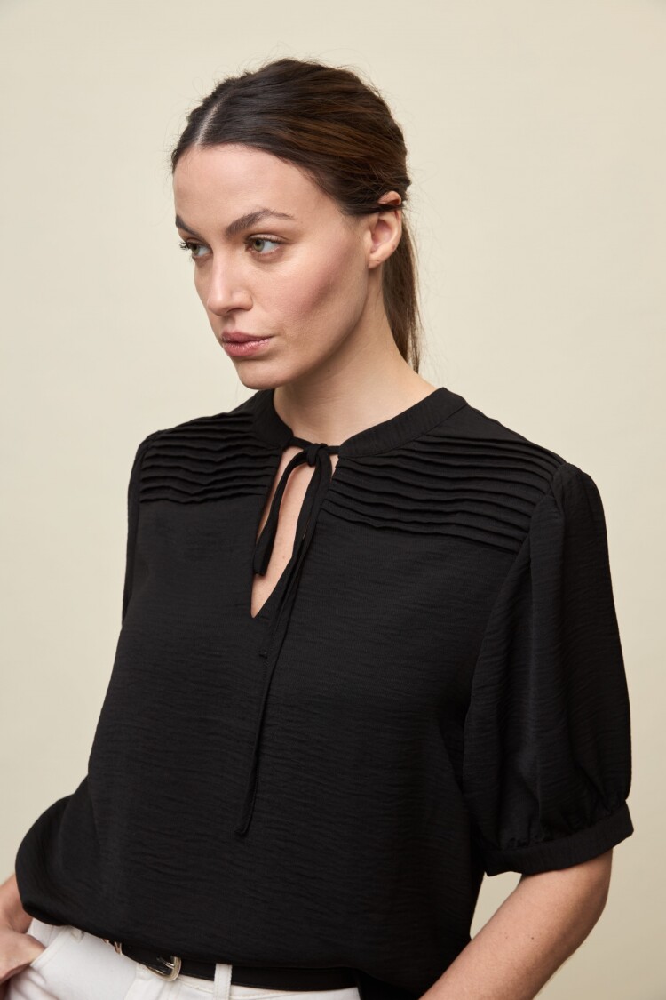 BLUSA BORGO Negro