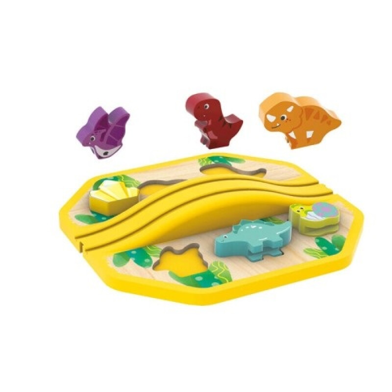 Juego de cubos de tren de dinosaurios Juego de cubos de tren de dinosaurios