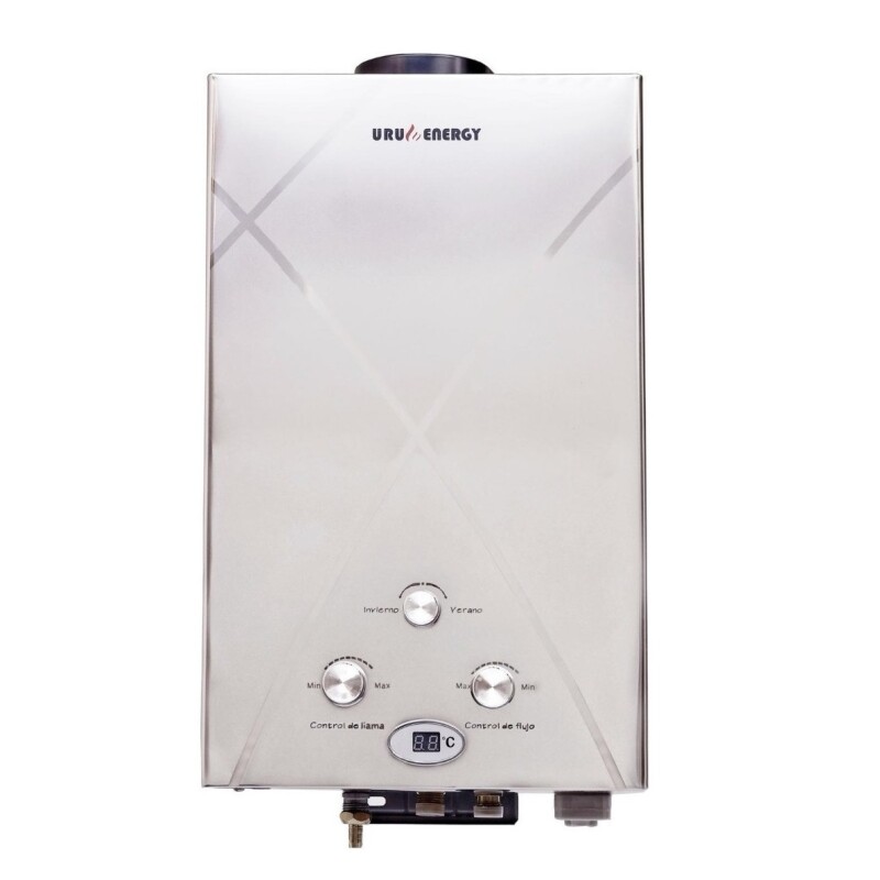 alentador A Gas Uruenergy 10lt/min Tiro Natural Ltc Inox Alentador A Gas Uruenergy 10lt/min Tiro Natural Ltc Inox