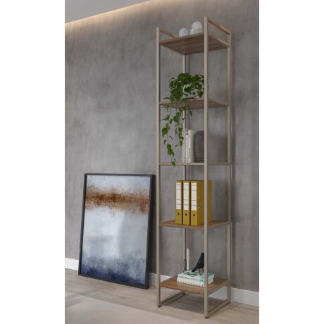 ESTANTERÍA MDF-Y-METAL VOSS