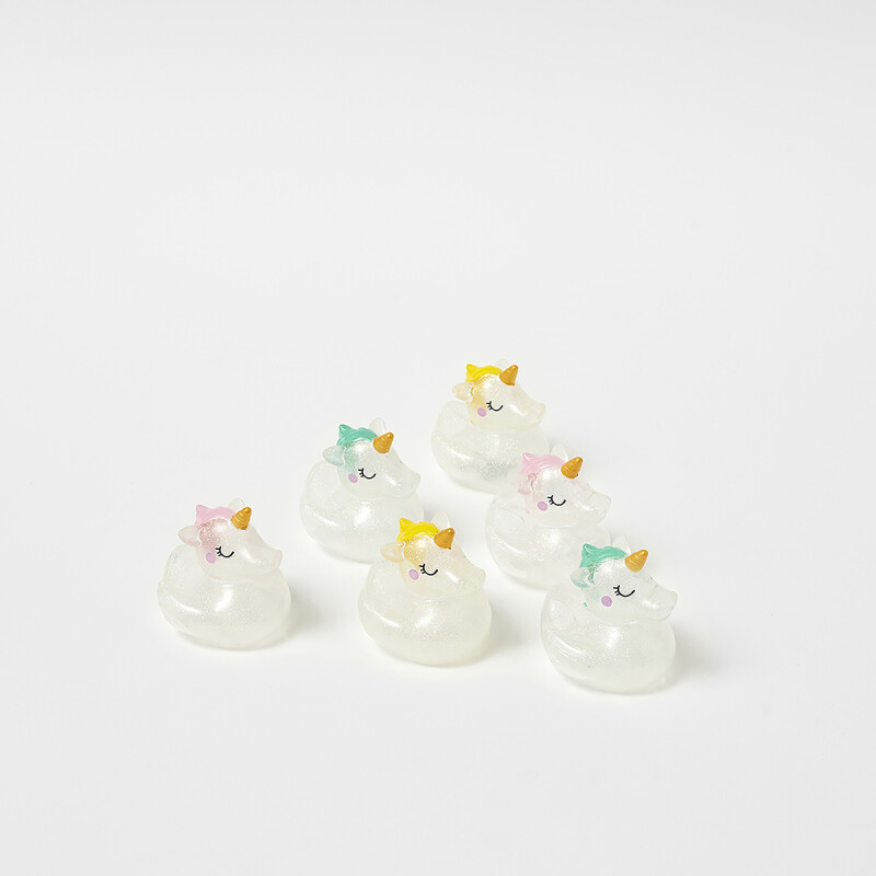 Set x6 jueguitos de agua Unicornio