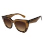 Lentes De Sol Premium Accesorios - Hombre Gradiente Marrón/Marrón