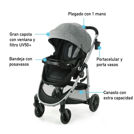 Graco Modes Pramette TS Ellington con Latch Graco Modes Pramette TS Ellington con Latch