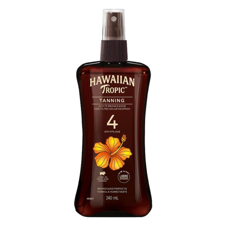 Protector Solar Hawaiian Tropic en Spray Aceite de Coco FPS4 240ml Protector Solar Hawaiian Tropic en Spray Aceite de Coco FPS4 240ml