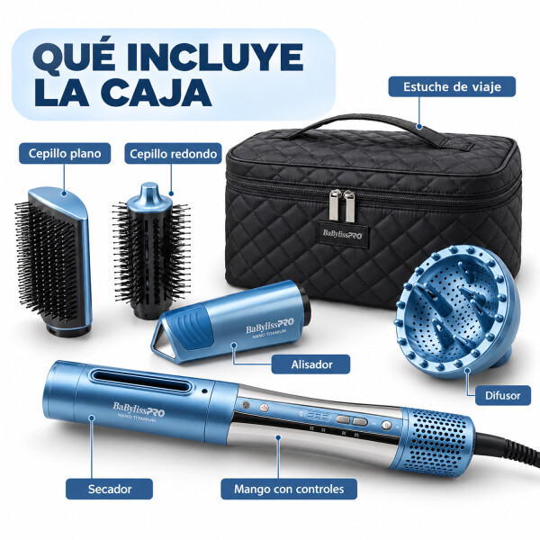 Multistyler Babylisspro Styleswitch Ionic Air Bntss-5pkuz CEPILLO MULTISTYLER BABYLISS 5EN1