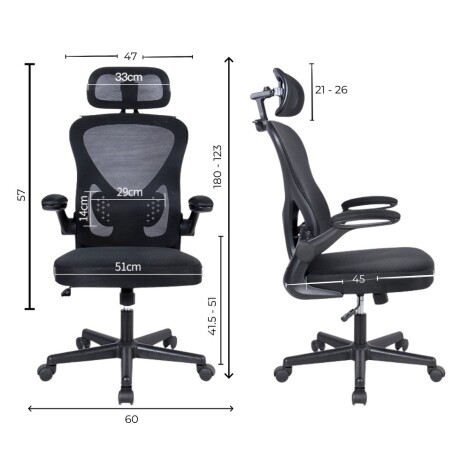 SILLA GAMER SHOT- CAHIR - E100 COLOR NEGRO 001