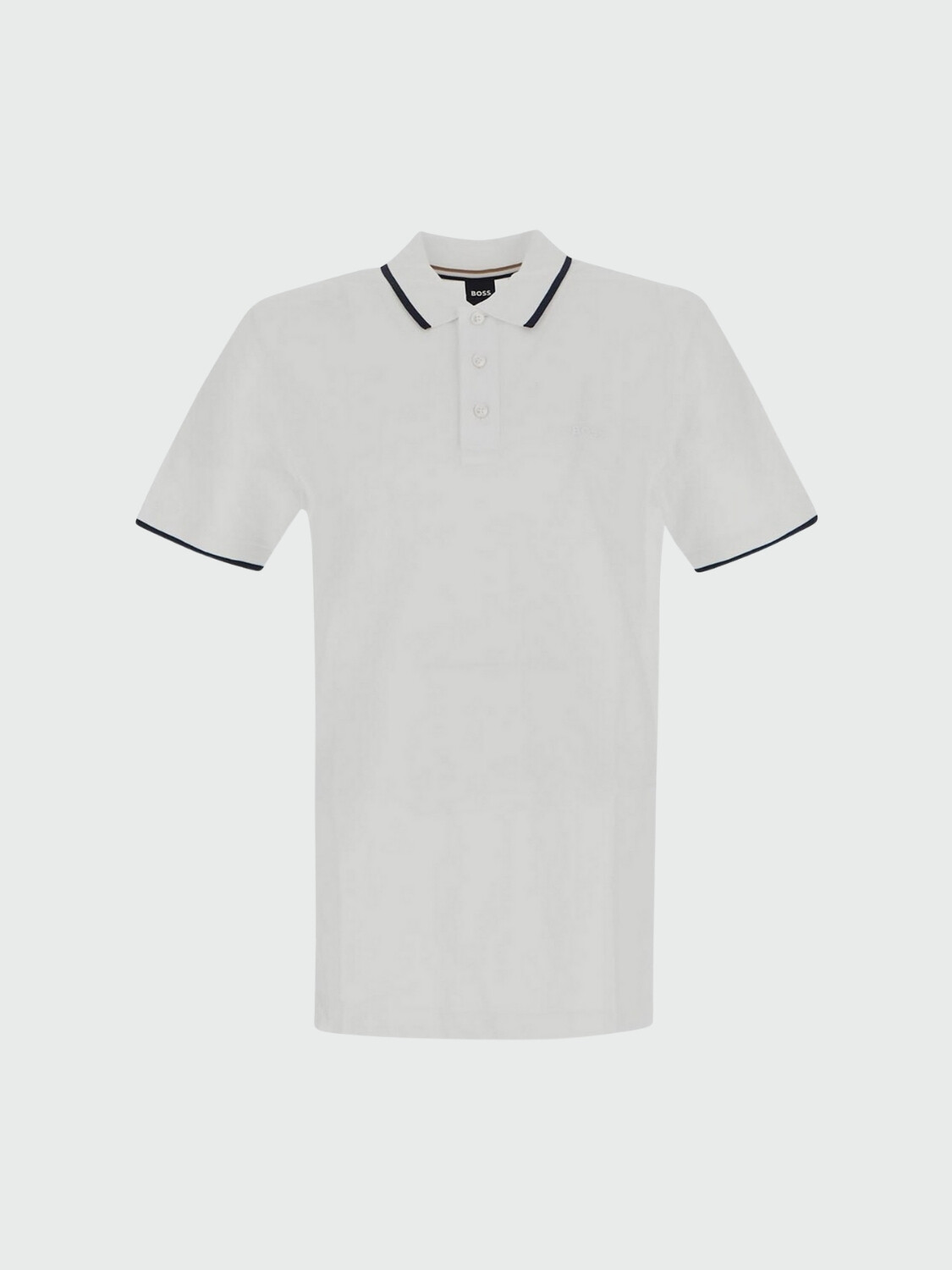 BOSS Black - Polo Parlay 190 Regular Fit Blanco