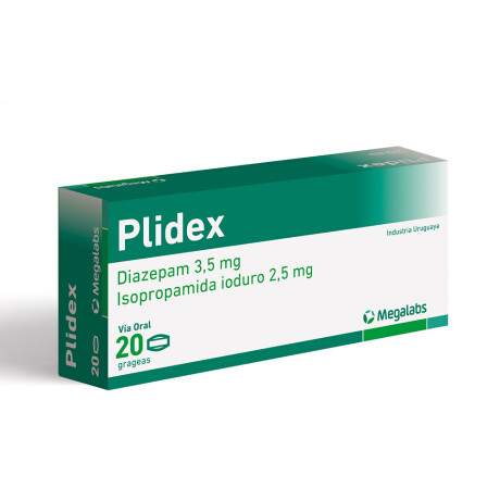 Plidex 20 Grageas Plidex 20 Grageas