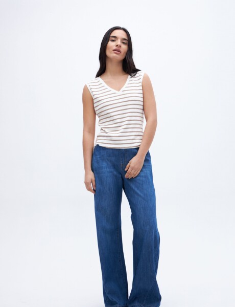 Musculosa Moira Rayas arena