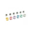 Paleta sobremaquillaje artístico metal cremoso ·6 colores· (Pintura para rostro y cuerpo) Única